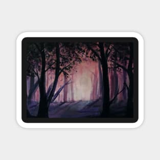 Forest Sunrise Magnet