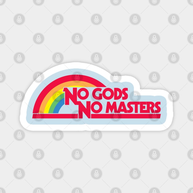 No Gods No Masters Magnet by Stephentc