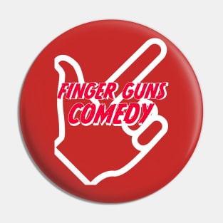 Finger Guns Pin and Sticker Pin