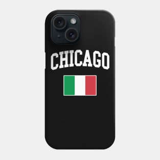 Chicago Italian Italy Italiano Italia Flag Phone Case