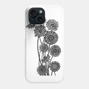 Ornate Gerber Daisies Phone Case