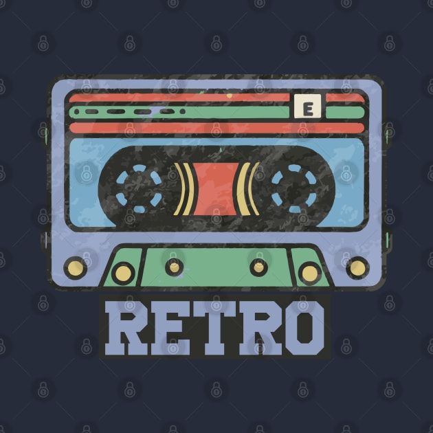 Retro 90s Cassette by mymainmandeebo