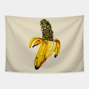 The Banana  Art Tapestry