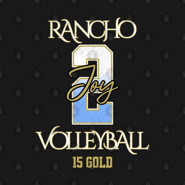 Joy #2 Rancho VB (15 Gold) - Black by Rancho Family Merch