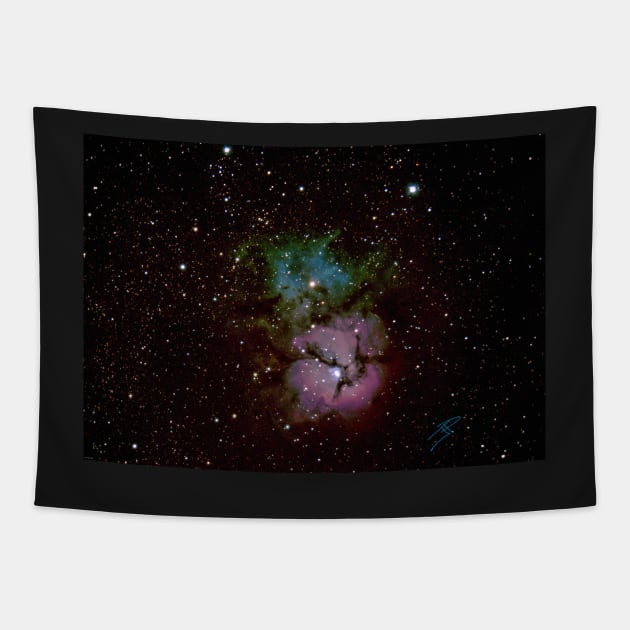 The Trifid Nebula Tapestry by Sidetrakn