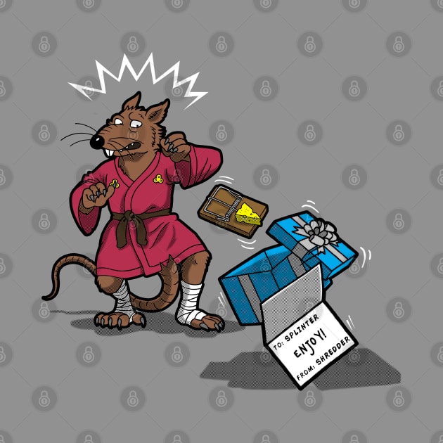 Funny Death Threat Gift Rat Master Cartoon by BoggsNicolas
