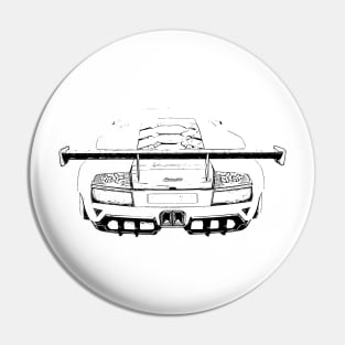 Murciélago GT  Wireframe Pin