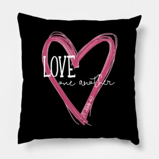 Love One Another - 1 John 4:7 Pillow