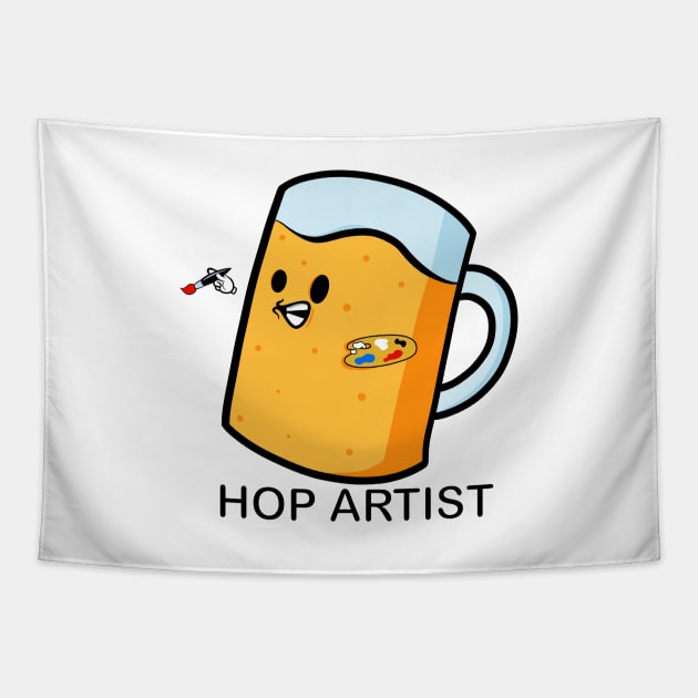Hop Artist Tapestry by Art by Nabes