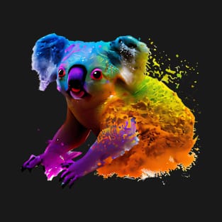 Koala in an explosion of color T-Shirt