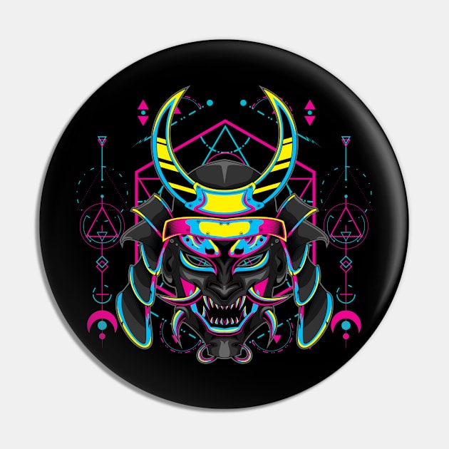 samurai mask japanese popart Pin by SHINIGAMII