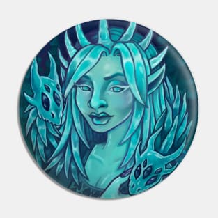 The Lady of the Northern Winds Pin