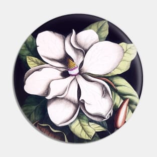 Magnolia flower Pin