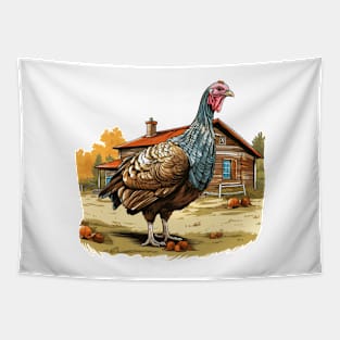 Farm Turkey Tapestry