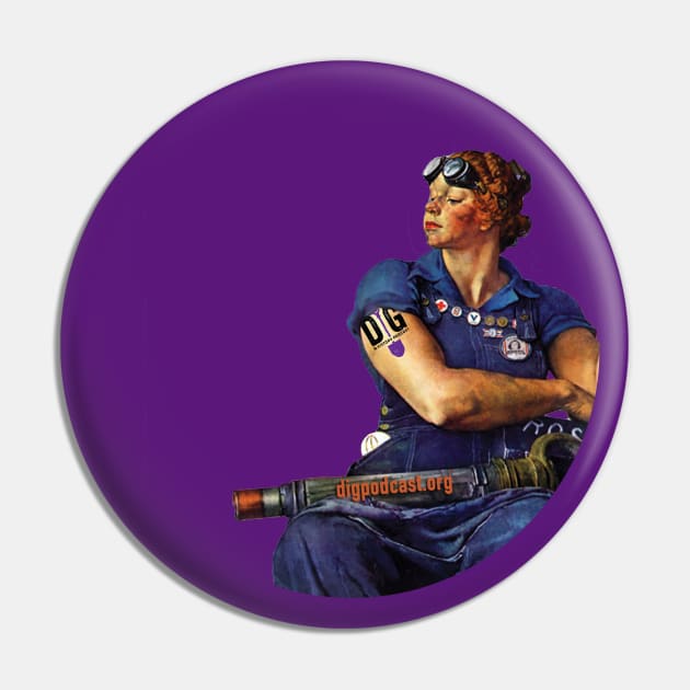 Rosie the Riveter Pin by Dig