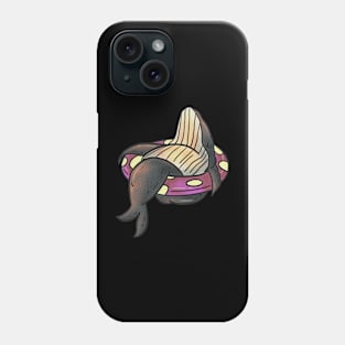 Drunken whale Phone Case