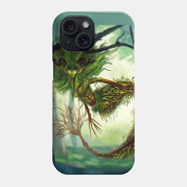 Forest mermaid Phone Case by Bertoni_Lee