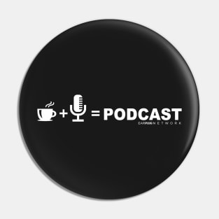 COFFEE + MIC = PODCAST- EPPN Pin