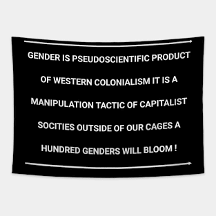 gender is pseudoscientific Tapestry