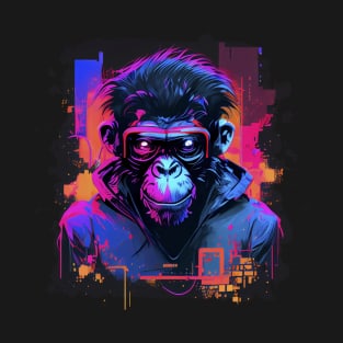 Monkey art painting T-Shirt