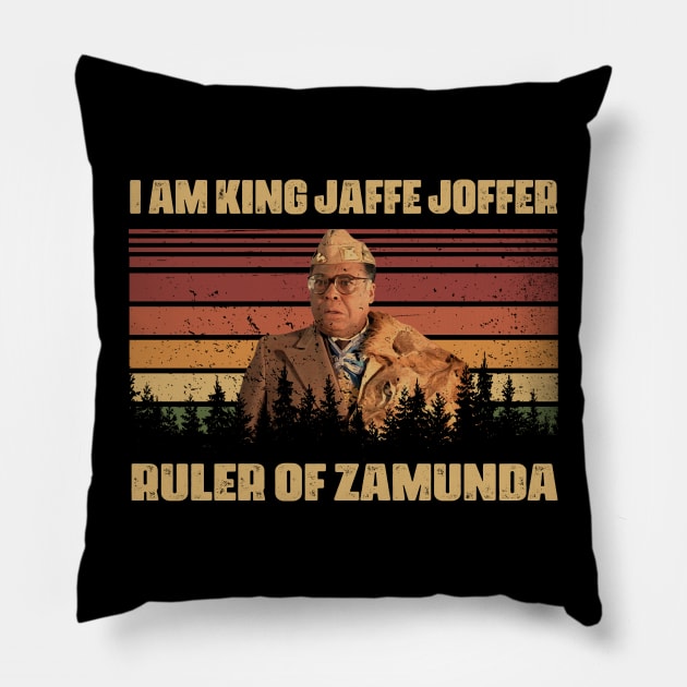 Crown And Comedy Akeem's Tale In Coming To America Pillow by MakeMeBlush