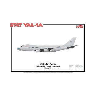 Boeing YAL-1A - U.S. Air Force "Airborne Laser Testbed" (Art Print) T-Shirt