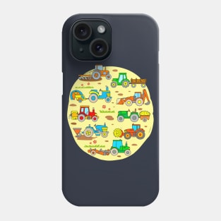 Tractors on the Farm Phone Case