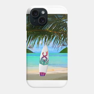 Thrawn's 2nd Pink & Green Surfboard for Sabine Wren Phone Case