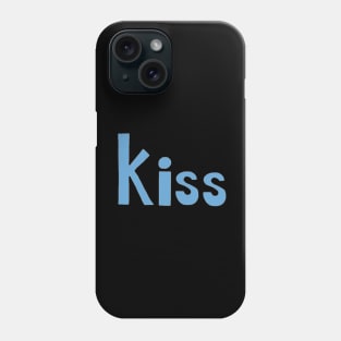 This is the word KISS Phone Case