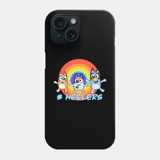 Hashtag Bluey Heeler Family Phone Case