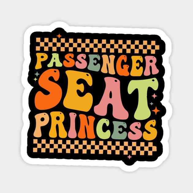Passenger seat princess Magnet by The WYLD Tribe