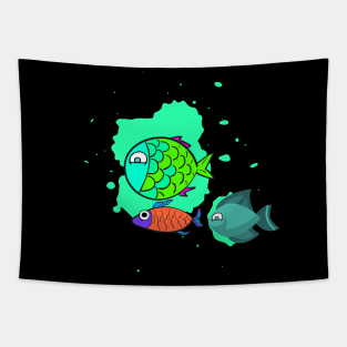 Pumpkinseed Fish Tapestry