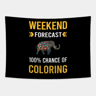 Weekend Forecast Coloring Tapestry