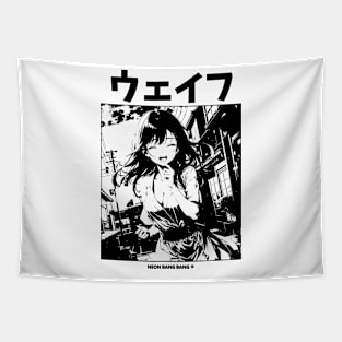 Anime Girl Japan Streetwear Manga Aesthetic Tapestry