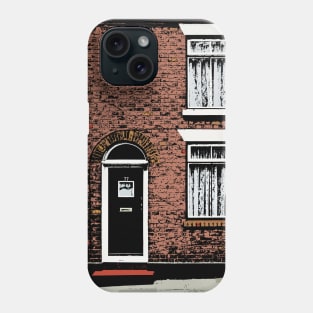 77 Barton Street, Macclesfield / Ian Curtis Original Fan Art Design Phone Case