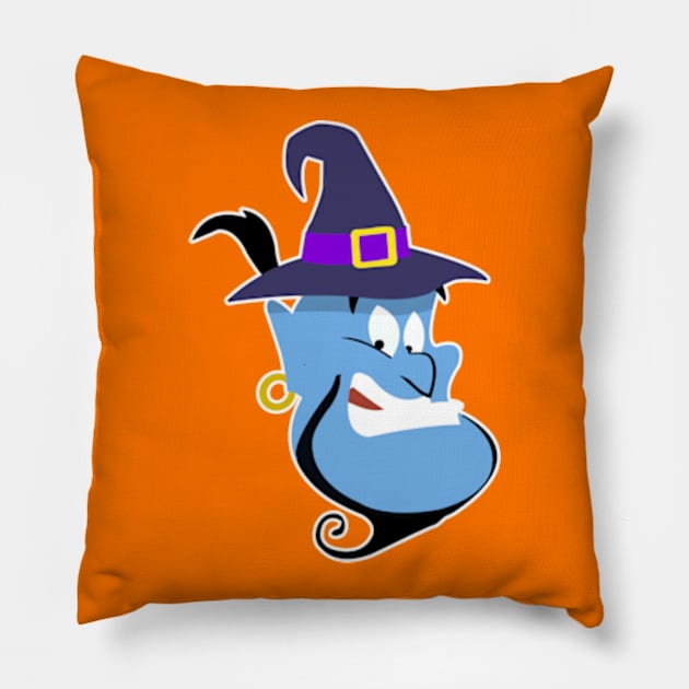 Halloween Genie Pillow by LuisP96