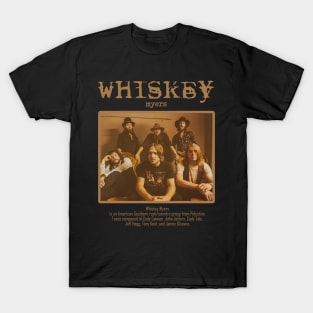 Whiskey Country Myers Men T Shirt Classic Short Sleeve Full Season