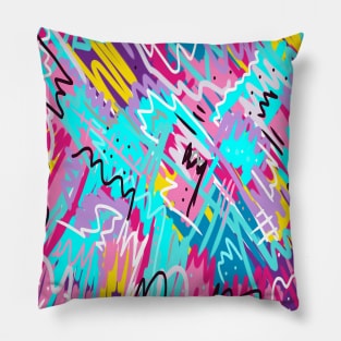 COLOR AND DETAIL ABSTRACT ART Pillow