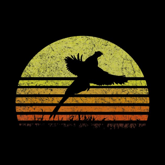 Pheasant Hunting South Dakota Upland Bird Game Hunter Retro by wcfrance4