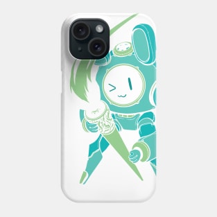 Bunny Bot - Soft Sea Phone Case