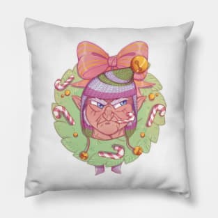 Chetney  Christmas wreath Pillow