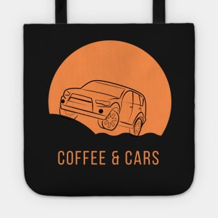 All I Need Coffee and My Car Tote