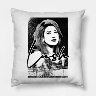 Lush  † 1990s Retro Aesthetic Design Pillow