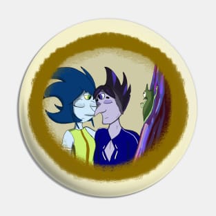 Couples' Tri and Crow-Wig Pin