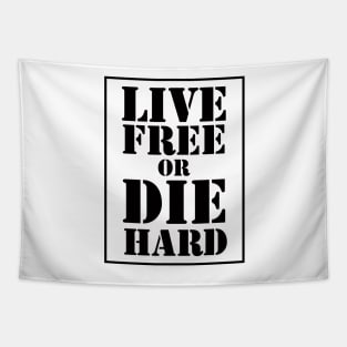 Live Free Or Die Hard Tapestry