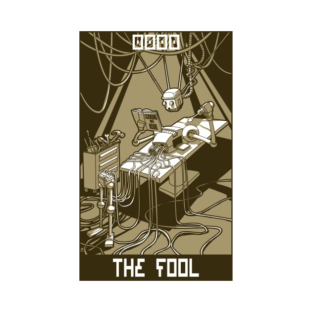 Robo Tarot: The Fool v2 by PeterTheHague