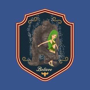 bigfoot and girl friend T-Shirt