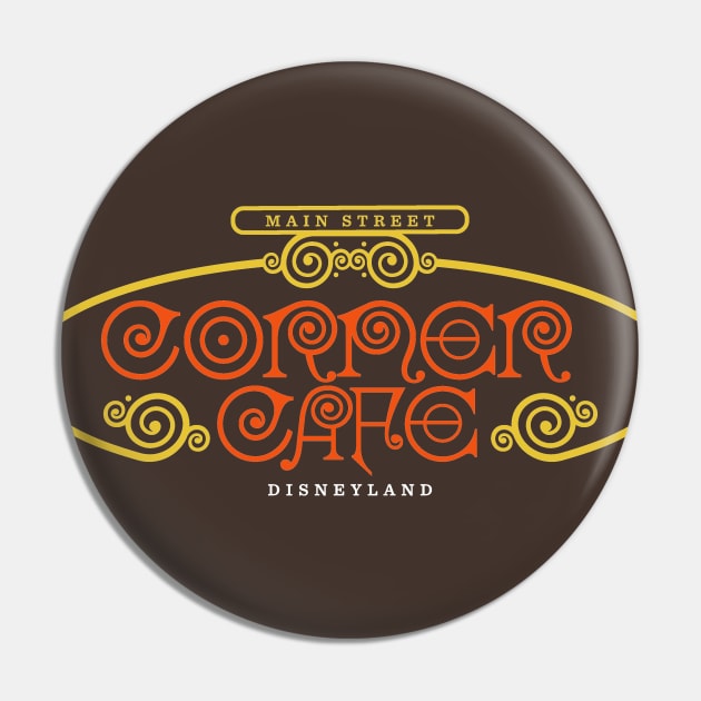 Main Street Corner Cafe Pin by BurningSettlersCabin