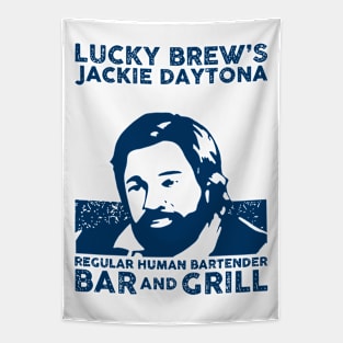 Jackie Daytona - Regular Human Bartender Tapestry