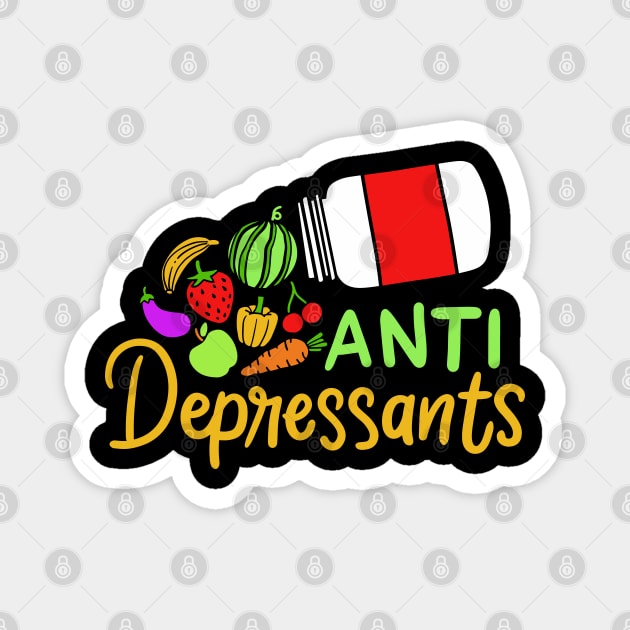 Anti Depressants Magnet by maxdax